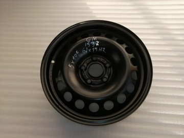 OPEL ASTRA K FELGA STALOWA 15 5X105 ET37