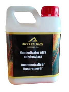 NEUTRALIZATOR RDZY 1litr neutralizator odrdzewiacz AKTIVE BOX