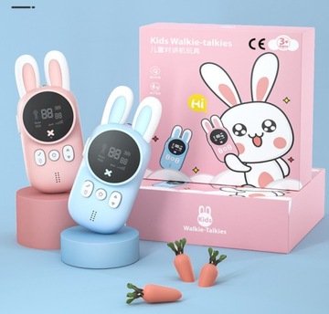2x ZABAWKOWE WALKIE TALKIE MINI TELEFON DLA DZIECI