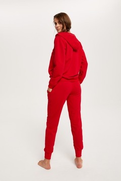 Todra bluza damska Italian Fashion długi rękaw czerwona XXL