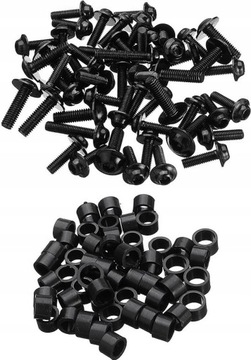 НАБОР МОТОЦИКЛОВЫХ ВИНТОВ + ОБЛИКАТЕЛЬНЫХ ПЛАСТИН 193 ШТ. ДЛЯ ПЛАСТМАССОВОГО СКУТЕРА