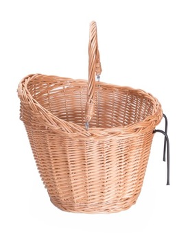 Плетеная корзина для велосипеда, большая корзина на руле