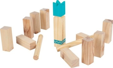 KUBB Gra Wikingów z bawełnianą torbą Small Foot