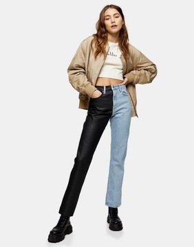 Topshop Jeansy z prostymi nogawkami 24/28