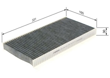 BOSCH 1 987 432 376 FILTR VENTILACE PROSTORU