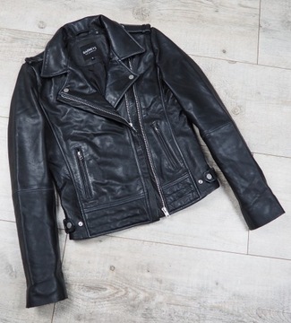 BARNEYS Originals_Women’s Tall Washed Leather Jacket_The Beppe_S/M