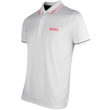 HUGO BOSS męska koszulka polo WHITE PRO 2024 NOWOŚĆ roz.XL