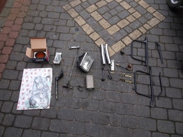 Kawasaki GT550 Z550 stacyjka silnik koła moduł