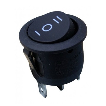 Przełącznik okrągły SW-05 250VAC 6A 3pin 3szt.