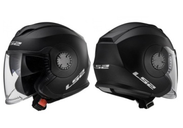 KASK OTWARTY LS2 OF570 VERSO SOLID MATT BLACK