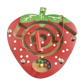 Montessori Busy Board DIY Accessories Learning Educational for Strawberry