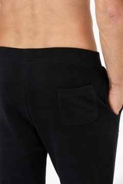 LA MARTINA - Czarne spodnie dresowe z logo r L