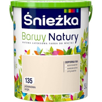 FARBA ŚNIEŻKA BARWY NATURY JAŚMINOWA ALEJA 5L