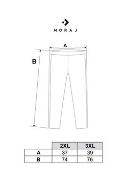 ЖЕНСКИЕ ЛЕГГИНГИ С ВЫСОКОЙ ПОСАДКОЙ 3/4 ЭЛАСТИЧНЫЕ ЛЕГГИНГИ MORAJ Размер XXL