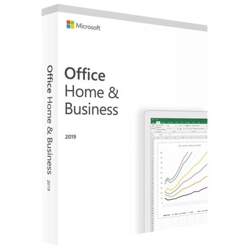 Microsoft Office 2019 Dom i Firma Pudełko 1 PC Windows
