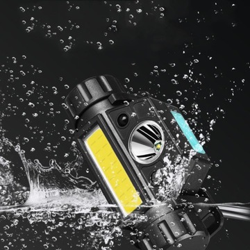 XPE COB СВЕТОДИОДНАЯ ФОНАРЬ НА МАГНИТЕ USB-ФОНА