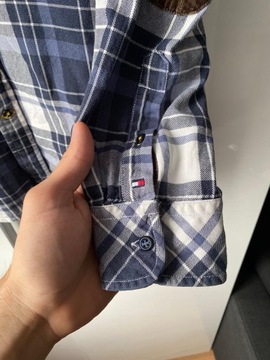 TOMMY HILFIGER TH KOSZULA VINTAGE FIT KRATKA KRATA M