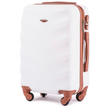 Walizka kabinowa Wings 402 brudna biel 38 l