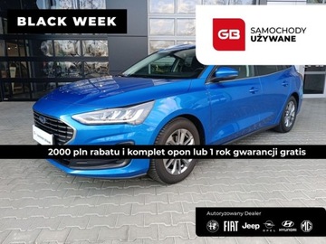 Ford Focus IV 2024 Ford Focus 1.0 EcoBoost mHEV 155KM Titanium X, Gwarancja,FV 23, SALON