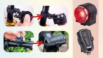 ВЕЛОСИПЕДНАЯ ЛАМПА, СТОП-СИГНАЛ, ВЕЛОСИПЕД СИГНАЛИЗАЦИЯ, СИЛЬНЫЙ СВЕТ, ДАТЧИК ДВИЖЕНИЯ, ДИСТАНЦИОННОЕ УПРАВЛЕНИЕ