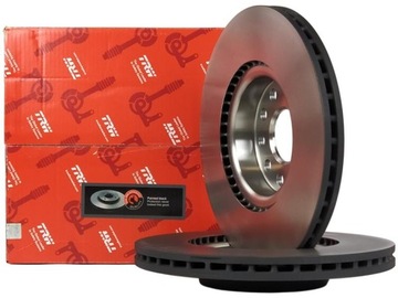 ПЕРЕДНИЕ ДИСКИ + КОЛОДКИ TRW SEAT LEON II ALTEA