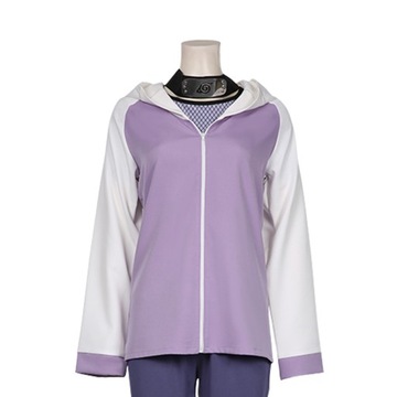 Anime Naruto Hyuga Hinata Cosplay Costume