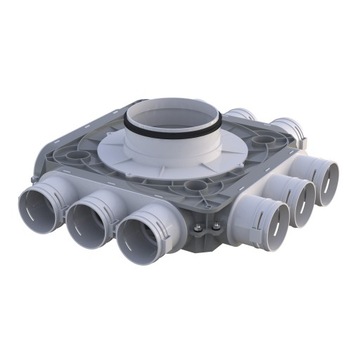 ROZDZIELACZ 9-KRÓĆCOWY 9X75/160MM DN75 VENTS
