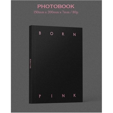 BLACKPINK - BORN PINK/CD ФОТОКНИГА Pink ver.