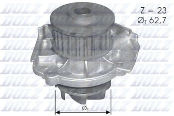 ČERPADLO VODY ALFA ROMEO CHRYSLER FIAT JEEP LANCIA