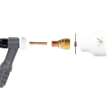 CUPSYSTEM ZESTAW TIG SR 9/20 SOCZEWKA DYSZA NR 16 1,6 SR-9 1,6mm