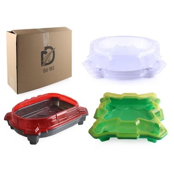 Burst Gyro Stadium Plate Stadium Gifts for Children Birthday White