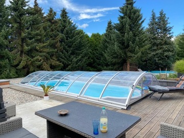 KLASIK БАССЕЙН КРЫША 8,50x3,95x1,25 м ПРЕМИУМ
