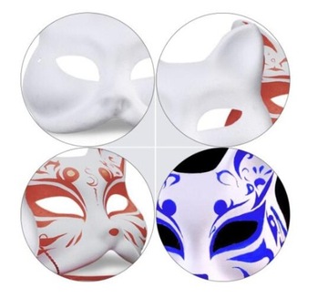 5 шт. пластиковая маска кошки для рисования своими руками
