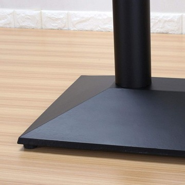 черная двойная современная база 72см