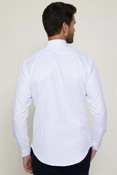 TUDORS - Dopasowany Krój Koszula Biały / M