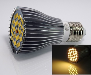 ŻARÓWKA DO ROŚLIN LED GROW BIAŁA FULL SPECTRUM 40W
