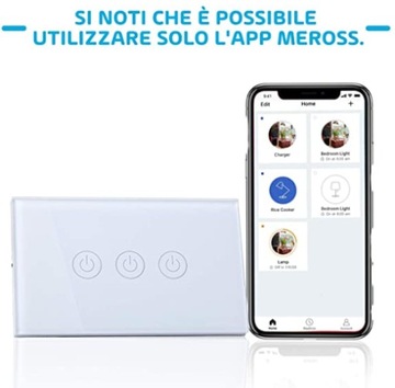 N4 Meross MSS530L WiFi-переключатель 150 Вт