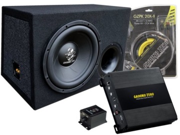 Ground Zero Gziw 300 Bass Kit-BR bassreflexová sada
