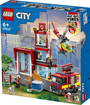 LEGO - CITY - REMIZA STRAŻACKA - 60320