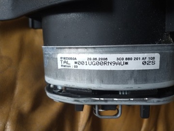 AIRBAG ULOŽENÍ VZDUCHOVÁ ŘIDIČE VW PASSAT B6 3C0880201AF