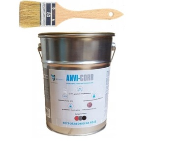 FARBA ANTYKOROZYJNA CZERWONA 5 L ANVI-CORR SID