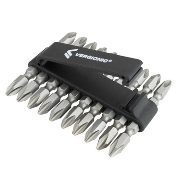 НАБОР НАСАДОК ДЛЯ ДВУХСТОРОННИХ ОТВЕРТОК 10 шт. Бита 65 мм PH2.