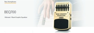 BEQ700 Bass Graphic EQ Эффект басов Behringer