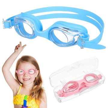 2 szt. Okulary do pływania dla dzieci