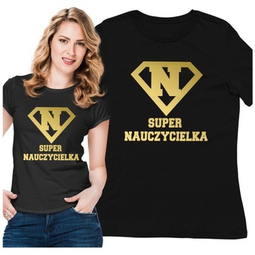 KOSZULKA DAMSKA T-SHIRT PREZENT DZIEŃ NAUCZYCIELA