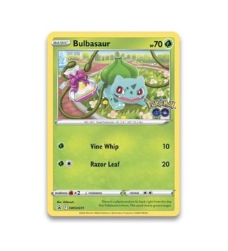 Карта TCG Pokémon: Pokémon GO Bulbasaur (SWSH231)