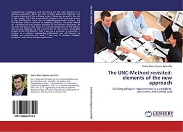 Zapata Jaramillo, Carlos Mario The UNC-Method revisited: elements of the ne