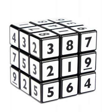 Kostka Rubik Sudoku Biała łamigłówka gra logiczna