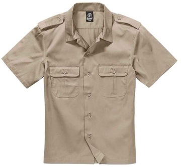 Košeľa s krátkym rukávom BRANDIT US Hemd 1/2 Arm Khaki L