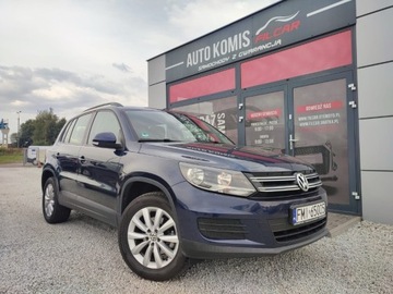 Volkswagen Tiguan I SUV Facelifting 2.0 TDI CR DPF BlueMotion 140KM 2015 Volkswagen Tiguan GWARANCJA 4Motion JEDYNE 120tys km Super stan Hak Mozliw